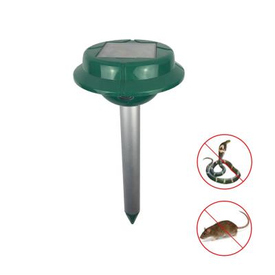 China Ultrasonic Solar Snake Reflector Pest Control Mole Vole Waterproof Ultrasonic Reflector For Yard Lawn Garden Outdoor Field for sale