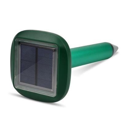 China Sustainable Solar Ultrasound Gopher Mole Control Device With LED for sale