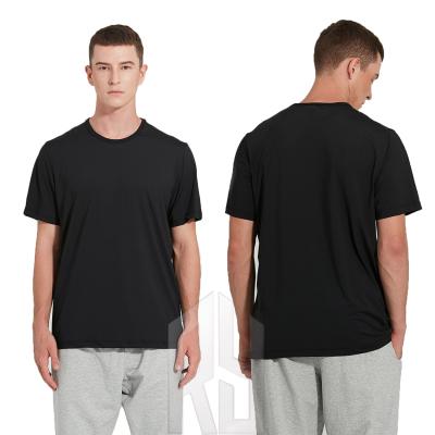 China Best Quality Men's Breathable T-shirt Plus Size Custom Made Fabric Low MOQ Lulu Style Wholesale OEM Quick Dry Men's Shirt Light for sale