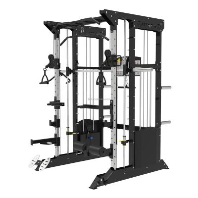 China TZ-Q 1001 Universal High Quality Multi Station Gym Blacksmith Machine With Squat Rack Home Gym for sale