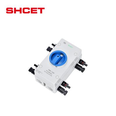 China Hot selling waterproof PC+ABS ip66 dc insulation PV solar switches with mc4 connector for solar power system disconnect switch rail for sale