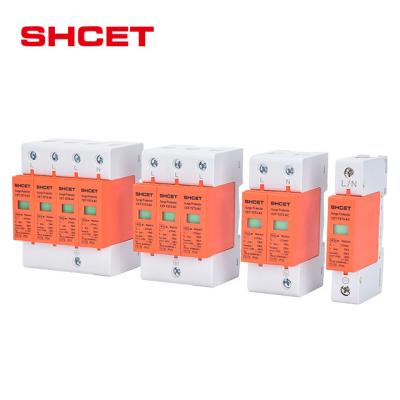 China High Quality Lightning Protection System AC SPD Surge Protector Protective Device With 275v 385v - 2 3 1 4 Pole 10ka 20ka 40ka 50ka 80ka 100ka Type for sale