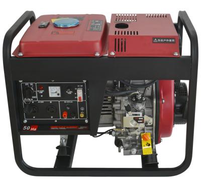 China 220V Open Type Diesel Generator 7500E 8500E Diesel Powered Generator for sale