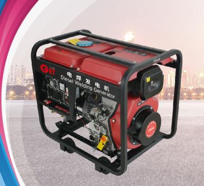 China 6.3KW 8.2KW Diesel Powered Welder Generator Single Cylinder for sale