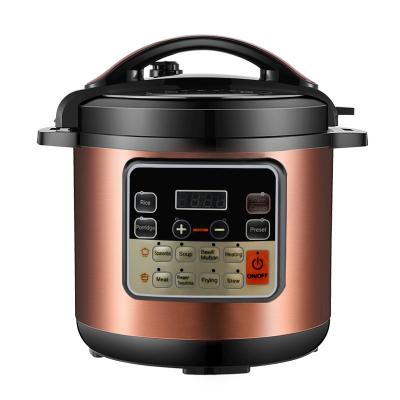 China Wholesale Large Size Hotel 8L Pot Appliances Stainless Steel Electric Instant Pot Pressure Cooker Home Use for sale