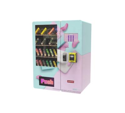 China Hotel subway station shopping mall table top pink vending machine low cost high quality seller for eyelashes for sale