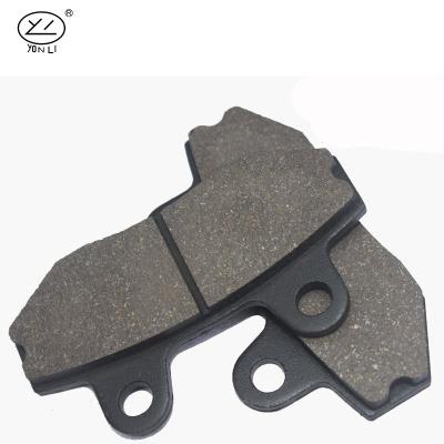 China Motorcycle Semi Metallic Pecas Central Factory Customized Akebono Brake Pads for sale