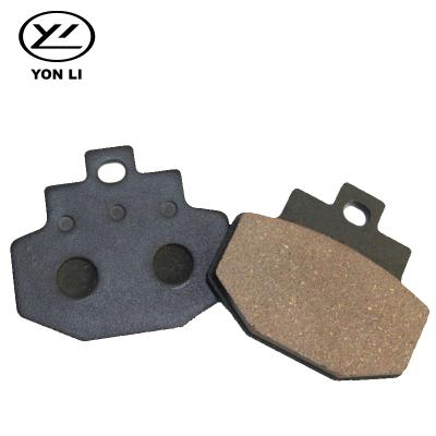 China Non-asbestos yongli friction plate Indonesia motorcycle brake pad for Super Hexagon GTX 250 spare parts for sale