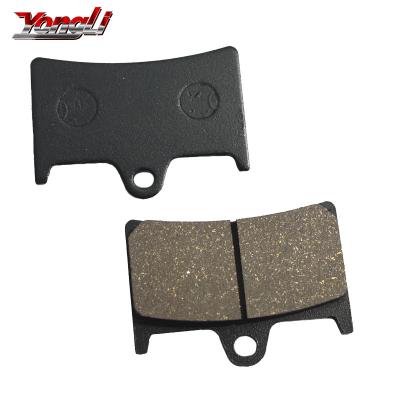 China Non-Asbestos Italy F129 Motorcycle Brake Pad For YAMAHA-YZF R6S/YZF R1/YZF-R1SP/XV 1700/XV1900 for sale