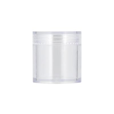 China BEAUTY PACKAGING Wholesale Clear Container Mini Cosmetic Jars Refillable Plastic Spice Jar for sale