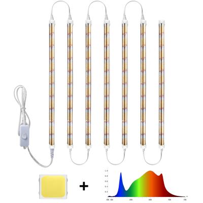 China Seed Starting Indoor Full Spectrum LED Grow Light Tube 36W Daisy Chain Double Low LED Commercial Horticulture Indoor Plant Grow Lights for sale