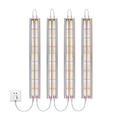 China IP64 China factory 2umol/J high 18w 27w 36w full spectrum lm301h or 2835 ppfd epistar grow light tube for sale