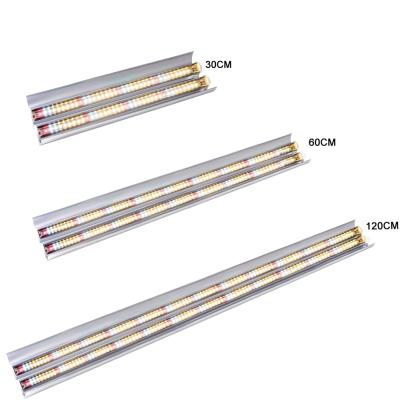 China Shenzhen Yixiou T5 60W Indoor Plant High Power Full Spectrum Light Bulb Sunlike Dimmable Greenhouse Indoor Led Grow Light Bar For Hydroponic System for sale