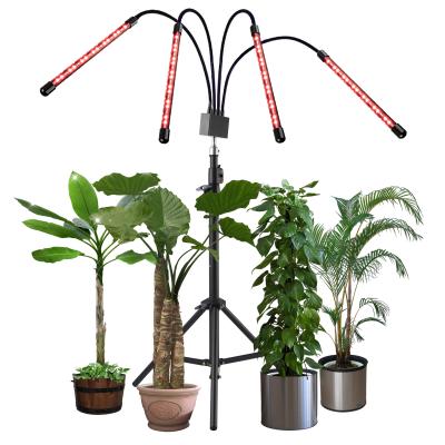 China Seed Starting Dimmable Timer Grow Light Indoor Horticulture Led Gooseneck Clip Plant Growth Lamp Full Spectrum Growing Lamps for sale