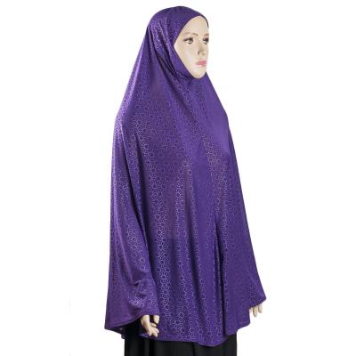 China Soft Easy 2022 Amira Arab Hijab New Design Islamic Muslim Women One Piece Bandanas Long Wear Purity Color Chiffon Hijab for sale