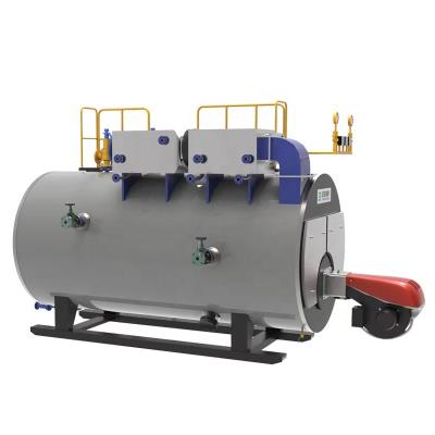 China Horizontal Diesel Oil Boiler 1ton Circulation Steam Boiler Natural Oil Fired Boiler 1000kg for sale