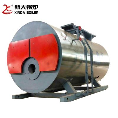 China Less Cost Boiler Insulation Material Easy To Install WNS Series Horizontal Oil Or Gas Steam Boilers for sale