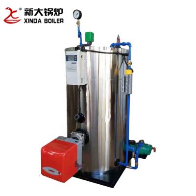 China New VERTICAL 0.3 T Vertical Gas Fired Boiler 0.7 Mpa Oil Fired Goods 300 Kg Steam Hot Water Boiler for sale