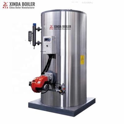 China VERTICAL 50000 Kcal 50 Kg/Hr Fully Automatic Oil Or Gas Fired Hot Water Boiler for sale