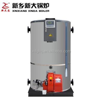 China VERTICAL supply Vertical 300kg, 500 kg, 700 kg hour gas fired boilers steam, steam turbine for sale