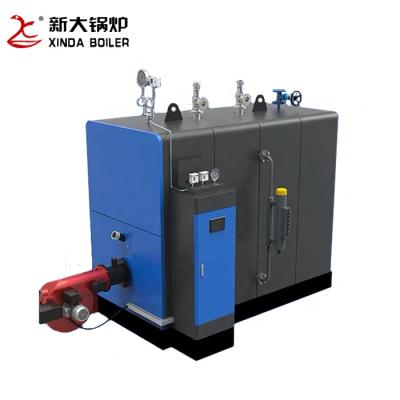 China VERTICAL Vertical Oil Gas Fired Steam Boiler LHS0.3-0.7 Made in China Steam Generator for sale