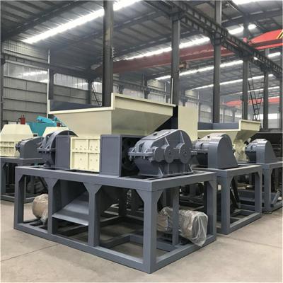 China Metal Cans Waste Plastic Double Shaft Recycling Shredder Small Metal Shredder for sale