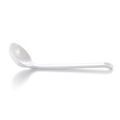 China Sustainable Wholesale Plastic Melamine Chinese Soup Spoon With Long Handle for sale