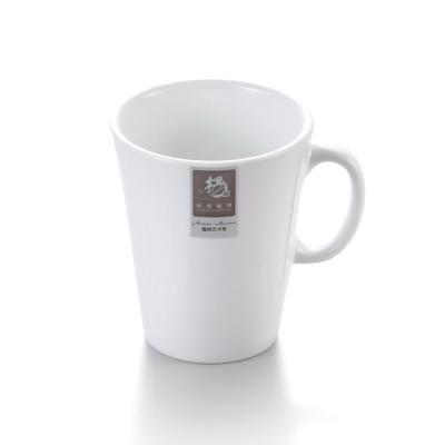 China Hot sale unbeakable restaurant melamine cup stocked white tea coffee for sale