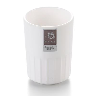 China Factory wholesale viable cheap restaurant melamine white plastic cup for sale