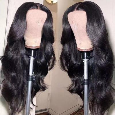 China Wholesale Deep Wave Fashion Lady Black Africa Lace Wig Braided Hair Pieces Vendors Lace Wigs For Women for sale