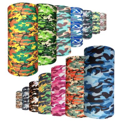 China Dustproof Headwear Scarf Sports Outdoor Sports Men Women Face Cover Neck Cuff Tube Durable Multifunctional Bandana Scarf for sale