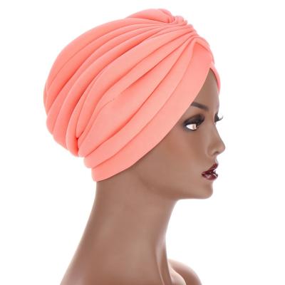 China Fashion Wholesale New Fashion Women Turban African Turban Scarf For Girls for sale