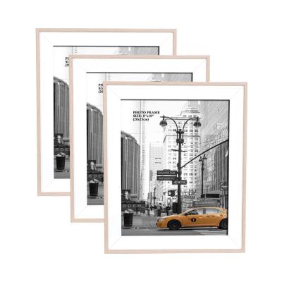 China Natural 8x10 Storage Photo Frame For Table Top Display And Wall Mount Definition Glass Picture Frame for sale