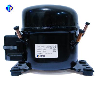 China Toeflex Refrigeration Parts 1/11 Hp Refrigerator 220-240V/50Hz 1/4 Hp 55w R134a Refrigeration Compressor for sale