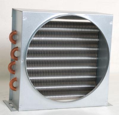 China Refrigeration Parts Refrigeration Condenser And Evaporator - Fin Copper And Aluminum Tube for sale