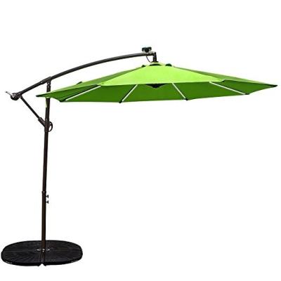 China Patio\Garden\Outdoor Market\Hotel\Outdoor Umbrella Garden Patio Umbrella 2.7m Patio Lights String Beach 9 Foot 8ribsWaterproof for sale