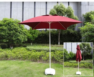 China Antique Outdoor Patio Umbrella 9' Ft Steel Garden Umbrella For Sale for sale