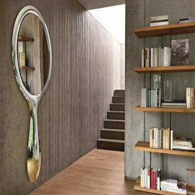 China Customized Wall Mirror Glass Silver Frame Glass For Apartment Home for sale