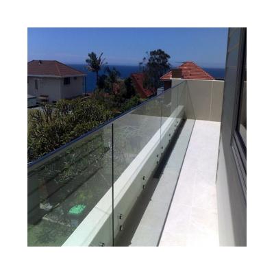 China Balcony Tempered Glass Fence Panels 12 Mm Pool Glass Railing for sale