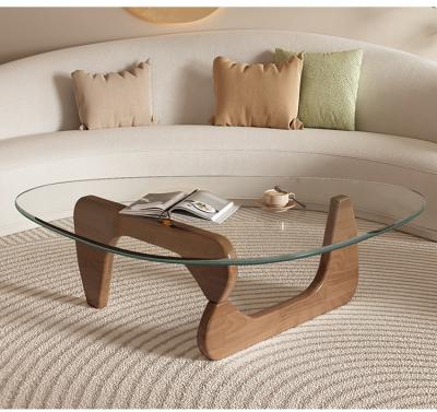 China 12mm Thickness Coffee Glass Table Living Room Creative Dining Table Top Glass for sale