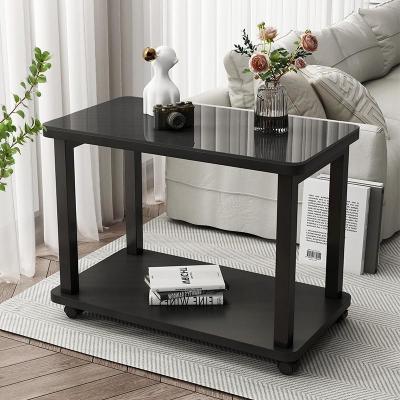 China SS Glass Moving Top Coffee Table 10mm Tempered Glass Desk Top for sale