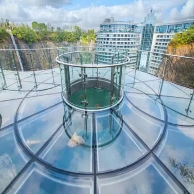 China Laminated Glass Floor Walkway CCC-Zulassung Glastreppe Weg angepasst zu verkaufen