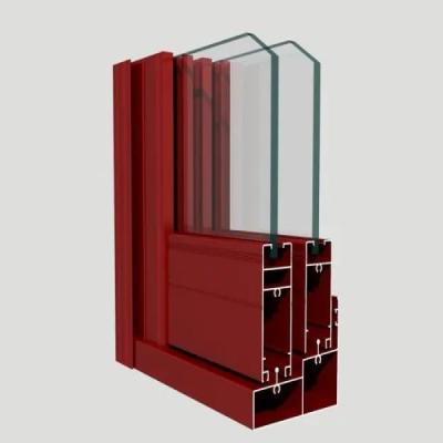 China Windproof Aluminium Sliding Door Profiles For Windows And Door Glass for sale