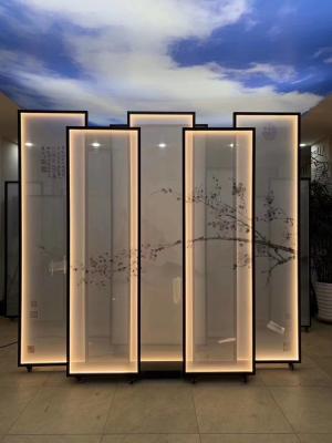 China Privacy Protection Glass Divider Wall Interior Glass Partition Walls Residential for sale