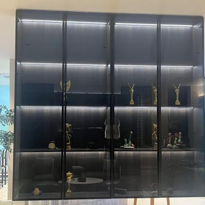 China Trophy Glass Showcase Display Hand Cosmetics Store Glass Display Case for sale