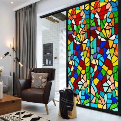 China 12mm Custom Stained Glass Panels CE Cathedral Window Glass for sale