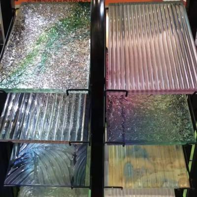 China Tempered Glass Decorative Patterned Glass Textured Glass for sale