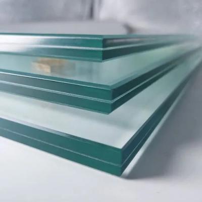 China Flat Laminated Clear Tempered Glass For Supermarket Countertops And Shelves zu verkaufen