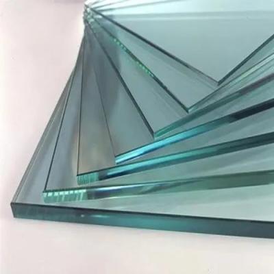 China Customized Size Clear Regular 8mm Clear Tempered Glass Panel for sale