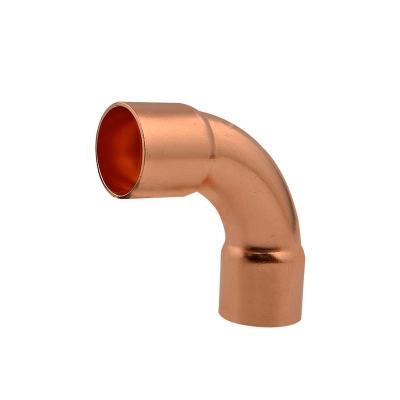 China Plumbing Water Custom Coupling Reducer Long Radius 90 Degree Elbow Copper End Feed Fittings for Plumbing for sale